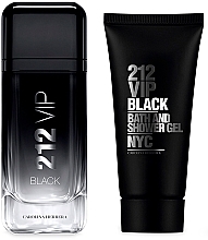 Carolina Herrera 212 Vip Black - Duftset (Eau de Parfum 100ml + Duschgel 100ml) — Bild N2