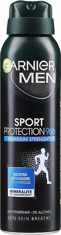 Deospray Antitranspirant - Garnier Men Mineral Deodorant Sport