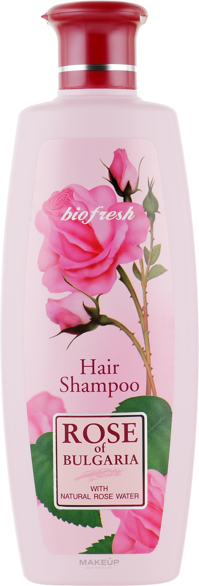 Shampoo mit Rosenwasser - BioFresh Rose of Bulgaria Hair Shampoo — Bild 330 ml