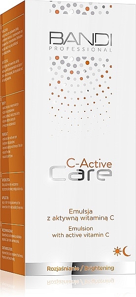 Gesichtsemulsion mit aktivem Vitamin C - Bandi Professional C-Active Care Emulsion With Active Vitamin C — Bild N3