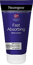Düfte, Parfümerie und Kosmetik Schnell einziehende Handcreme - Neutrogena Norwegian Formula Fast Absorbing Light Texture Hand Cream