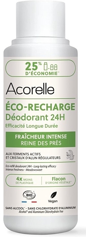 Deo Roll-on - Acorelle Deodorant Roll On 24H Fraicheur Intense Eco-refill (Refill) — Bild N1