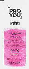 GESCHENK! Maske für coloriertes Haar - Revlon Professional Pro You Keeper Color Care Mask (Probe)  — Bild N1