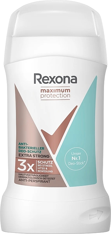 Deostick Antitranspirant - Rexona Maximum Protection Extra Strong Anti-Perspirant — Bild N1