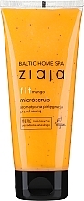 Düfte, Parfümerie und Kosmetik Körperpeeling vor Sauna mit Feige und Koffein - Ziaja Baltic Home Spa FIT Microscrub Mango Care Before Sauna