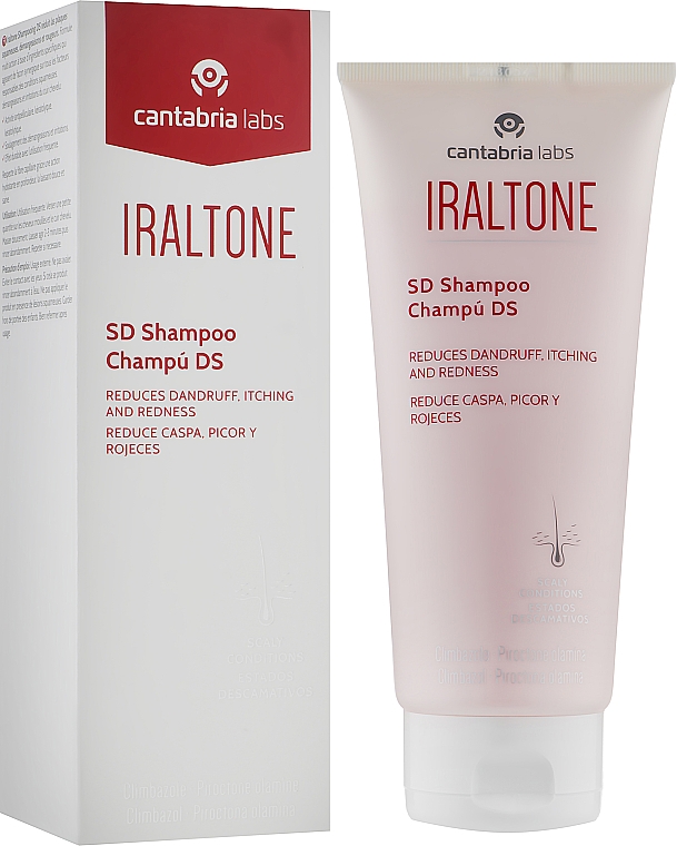 Shampoo gegen Schuppen und Seborrhöe - Cantabria Labs Iraltone SD Shampoo — Bild N2