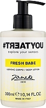 Düfte, Parfümerie und Kosmetik Körperlotion - Janeke #Treatyou Fresh Babe Body Lotion