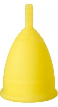 Menstruationstasse Modell 1 gelb - Lunette Reusable Menstrual Cup Yellow Model 1 — Bild N2