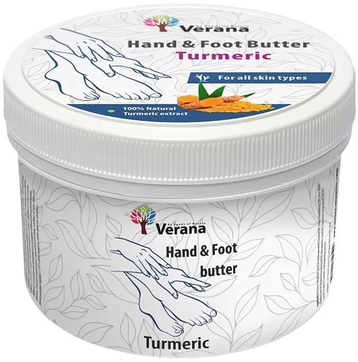 Hand- und Fußöl Kurkuma - Verana Hand & Foot Butter Turmeric — Bild N1