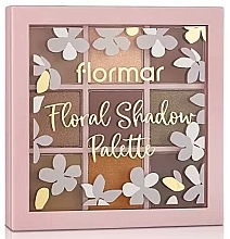 Düfte, Parfümerie und Kosmetik Lidschatten-Palette - Flormar Floral Shadow Palette