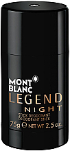 Düfte, Parfümerie und Kosmetik Montblanc Legend Night Stick - Parfümierter Deostick