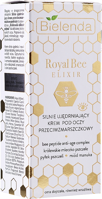 Straffende Anti-Aging Augenkonturcreme - Bielenda Royal Bee Elixir — Bild N1