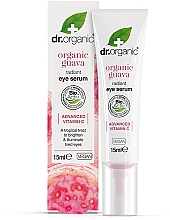 Düfte, Parfümerie und Kosmetik Augenserum mit Guave - Dr. Organic Organic Guava Radiant Eye Serum