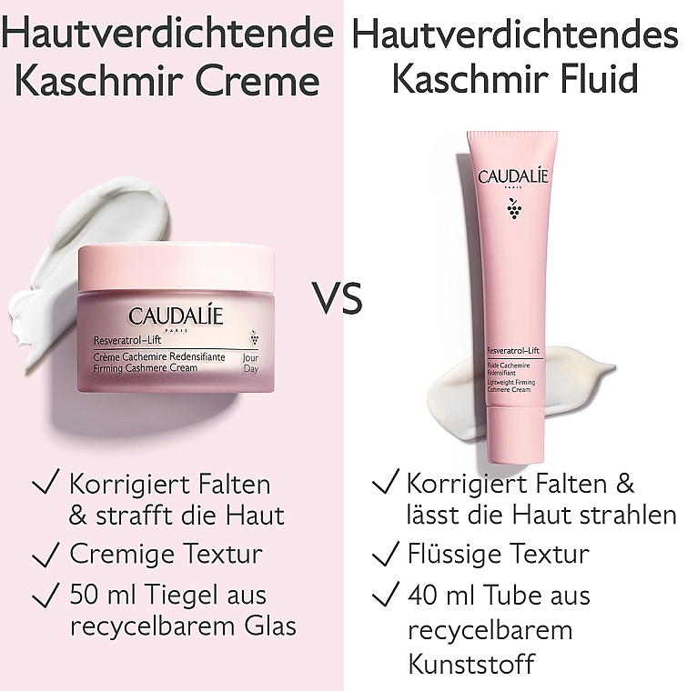 Straffende Kaschmircreme für das Gesicht - Caudalie Resveratrol Lift Firming Cashmere Cream — Bild N13