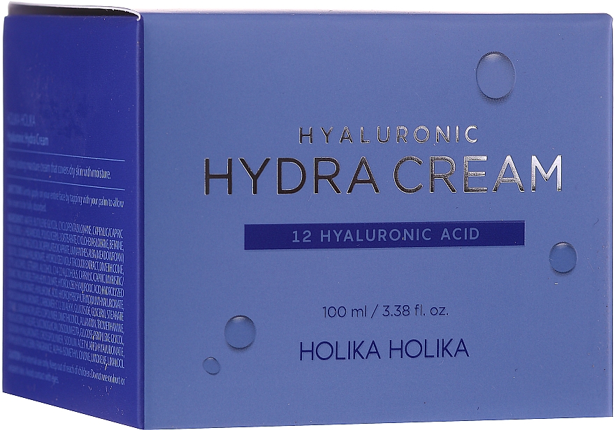 Feuchtigkeitsspendende Gesichtscreme mit Hyaluronsäure und Allantoin - Holika Holika Hyaluronic Hydra Cream — Bild N1