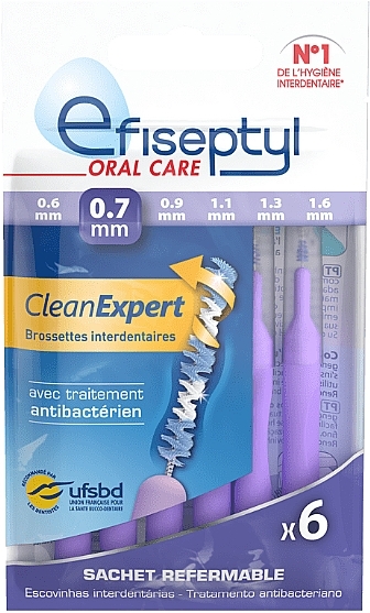 Bürste zur Reinigung der Zahnzwischenräume - Efiseptyl Clean Expert  — Bild N1