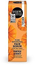 Serum für fettige Haut Kürbis und Honig - Organic Shop Pumpkin & Honey Pore Minimizing Serum — Bild N2