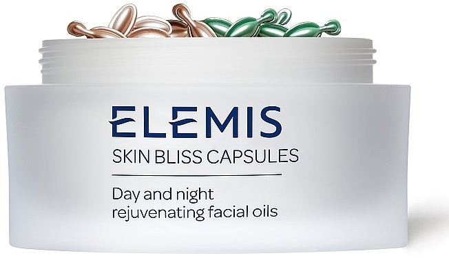 Gesichtskapseln - Elemis Skin Bliss Capsules Day And Night Rejuvenating Facial Oils — Bild N1