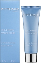 Gesichtspeeling-Creme mit Meersalz - Phytomer Marine Scrub Creamy Exfoliant — Bild N2