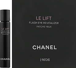 Pflegeset für die Augenpartie - Chanel Le Lift (Augenserum 5ml + Hydrogel-Augenpatches 2St.) — Bild N2