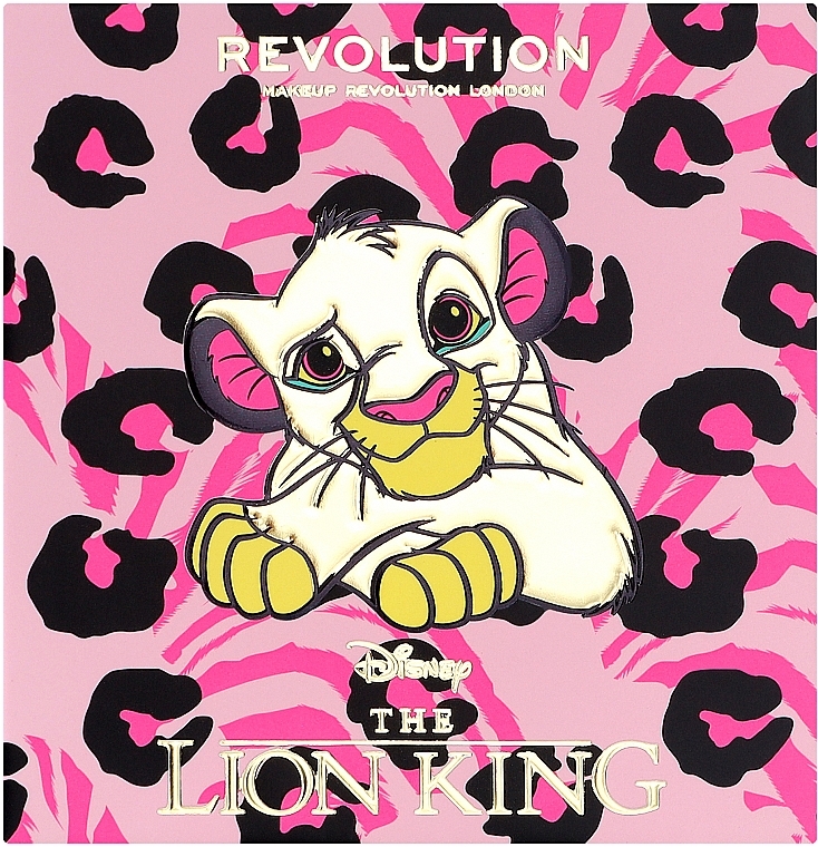 Lidschattenpalette - Makeup Revolution Disney The Lion King I Walk On The Wild Side Eyeshadow Palette — Bild N2