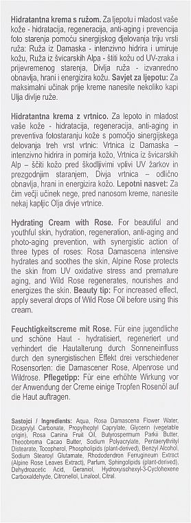 Feuchtigkeitsspendende Gesichtscreme mit Rose - Nikel Hydrating Cream with Rose — Bild N3