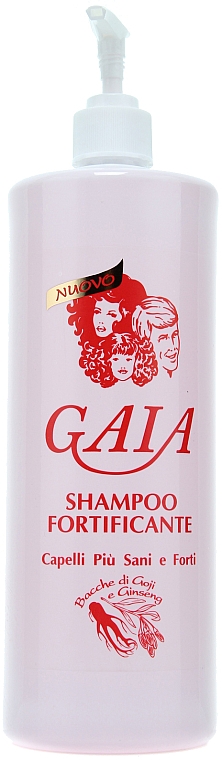 Stärkendes Shampoo mit Goji-Beere und Ginseng - Gaia Shampoo