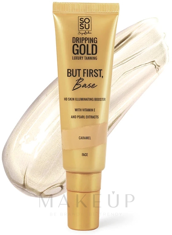 Make-up Base - Sosu by SJ Dripping Gold But First Face Base — Bild Caramel