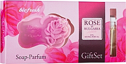 Düfte, Parfümerie und Kosmetik BioFresh Rose of Bulgaria - Duftset (Eau de Parfum 2,1ml + Seife 45g)