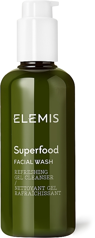 Nährendes Gesichtswaschgel mit Grünkohl-Extrakt, Brennnessel und Rosmarin - Elemis Superfood Facial Wash — Bild N1