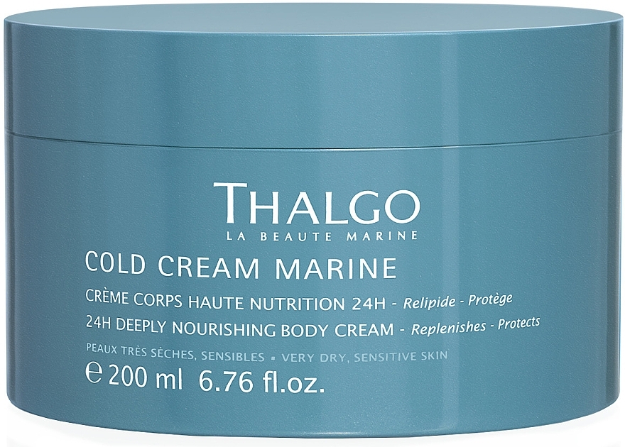Intensiv nährende Körpercreme für sehr trockene und empfindliche Haut - Thalgo Cold Cream Marine Deeply Nourishing Body Cream — Bild N1