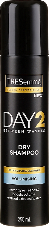 Trockenes Shampoo für mehr Volumen für normales und fettiges Haar - Tresemme Day 2 Volumising Dry Shampoo — Bild N1