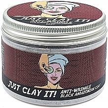 Vulkanische schwarze Tonerde gegen Falten für das Gesicht - New Anna Cosmetics Just Clay It! — Bild N2