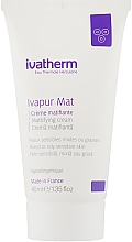 Mattierende Creme für fettige- und Mischhaut - Ivatherm Ivapur Mat Matifying Cream — Bild N2