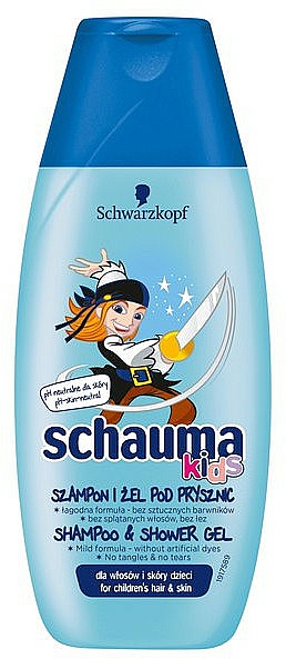 2in1 Shampoo und Duschgel für Kinder - Schwarzkopf Schauma Kids Shampoo