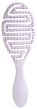 Haarbürste violett - IDC Institute Flexible Hair Brush — Bild N1