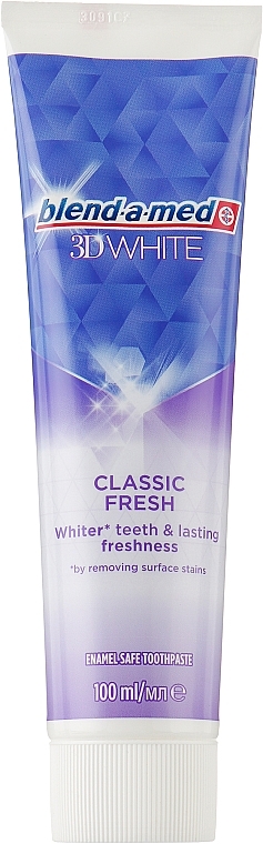 Aufhellende Zahnpasta 3D White - Blend-a-med 3D White Toothpaste — Bild N3