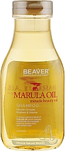 Düfte, Parfümerie und Kosmetik Pflegendes Shampoo für trockenes und geschädigtes Haar mit Marula-Öl - Beaver Professional Nourish Marula Oil Shampoo