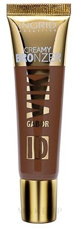 Bronzer für das Gesicht - Ingrid Cosmetics x Viki Gabor ID Creamy Bronzer — Bild 02 - Creamy Dark Chocolate