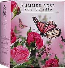 Duftkerze Sommerrose - The English Soap Company Summer Rose Candle — Bild N2