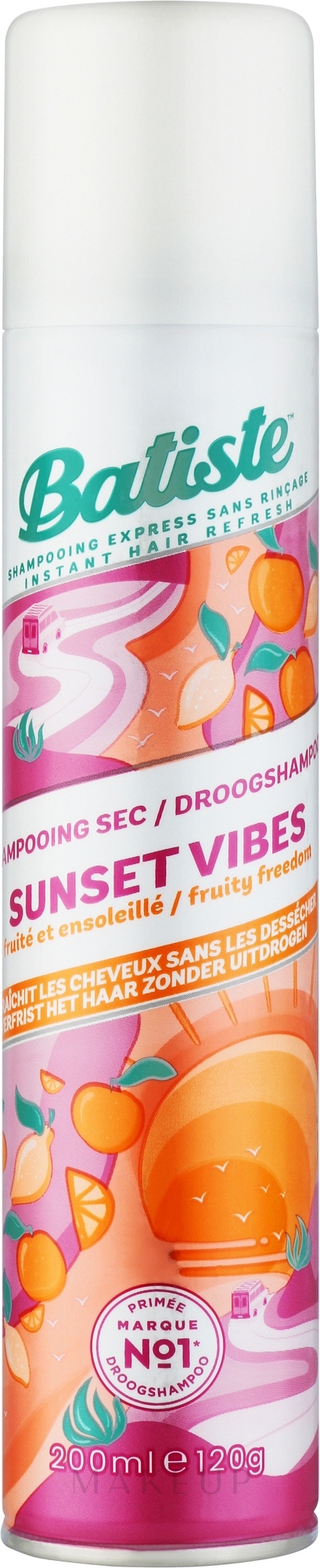 Trockenshampoo - Batiste Sunset Vibes Dry Shampoo — Bild 200 ml