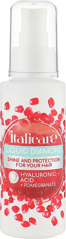Flüssigkristalle für Haarglanz Granatapfel - Italicare Liquid Diamond — Bild N1