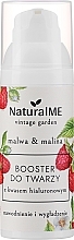 Gesichtsbooster mit Hyaluronsäure  - NaturalME Vintage Garden Malwa & Raspberry Hydration & Smoothing Booster	 — Bild N1