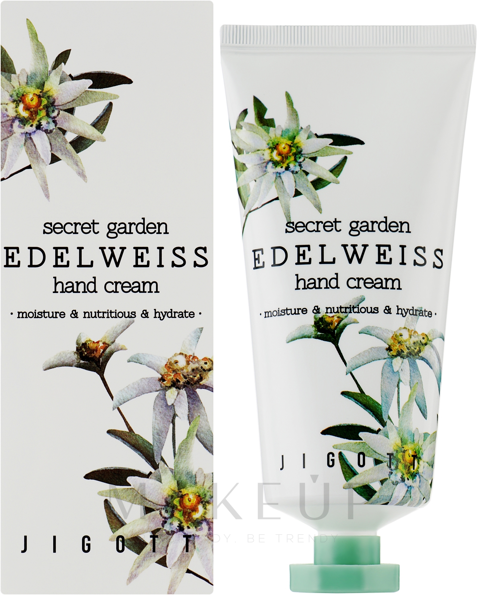 Handcreme mit Edelweiß-Extrakt - Jigott Secret Garden Edelweiss Hand Cream — Bild 100 ml