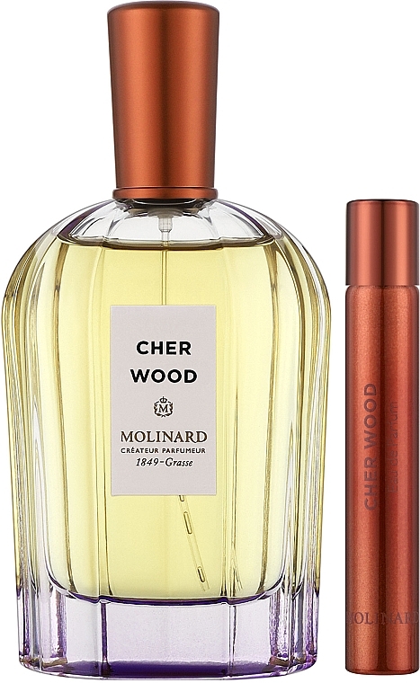 Duftset (Eau de Parfum 90ml + Eau de Parfum 7.5ml)  - Molinard Cher Wood  — Bild N1