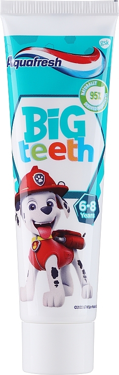 Kinder-Zahnpasta 6-8 Jahre - Aquafresh PAW Patrol — Bild N1