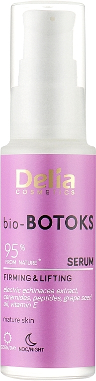 Straffendes Bio-Serum für das Gesicht - Delia bio-BOTOKS Firming & Lifting Serum — Bild N1