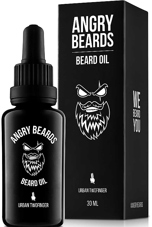 Bartöl - Angry Beards Urban Twofinger Beard Oil — Bild N1
