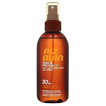 Düfte, Parfümerie und Kosmetik Schutzöl für schnellen Teint - Piz Buin Tan&Protect Tan Accelerating Oil Spray SPF30