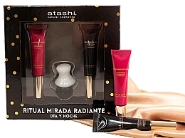 Set - Atashi Anti-aging Eye Set (eye/cr/15ml + eye/cr/15ml + massager) — Bild N2